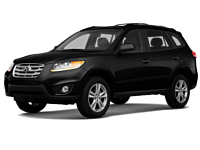 Eva коврики для Hyundai Santa Fe II (2009 - 2012) Рестайлинг