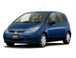 Eva коврики для Mitsubishi Colt VI (2002-2012) Левый руль